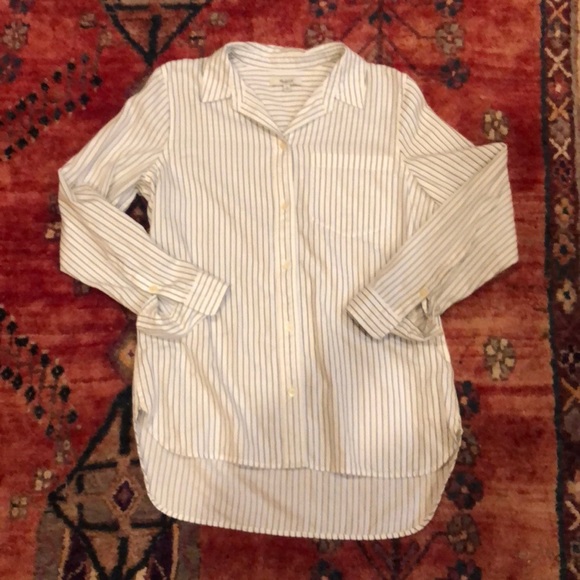 Madewell Tops - Madewell button up striped shirt